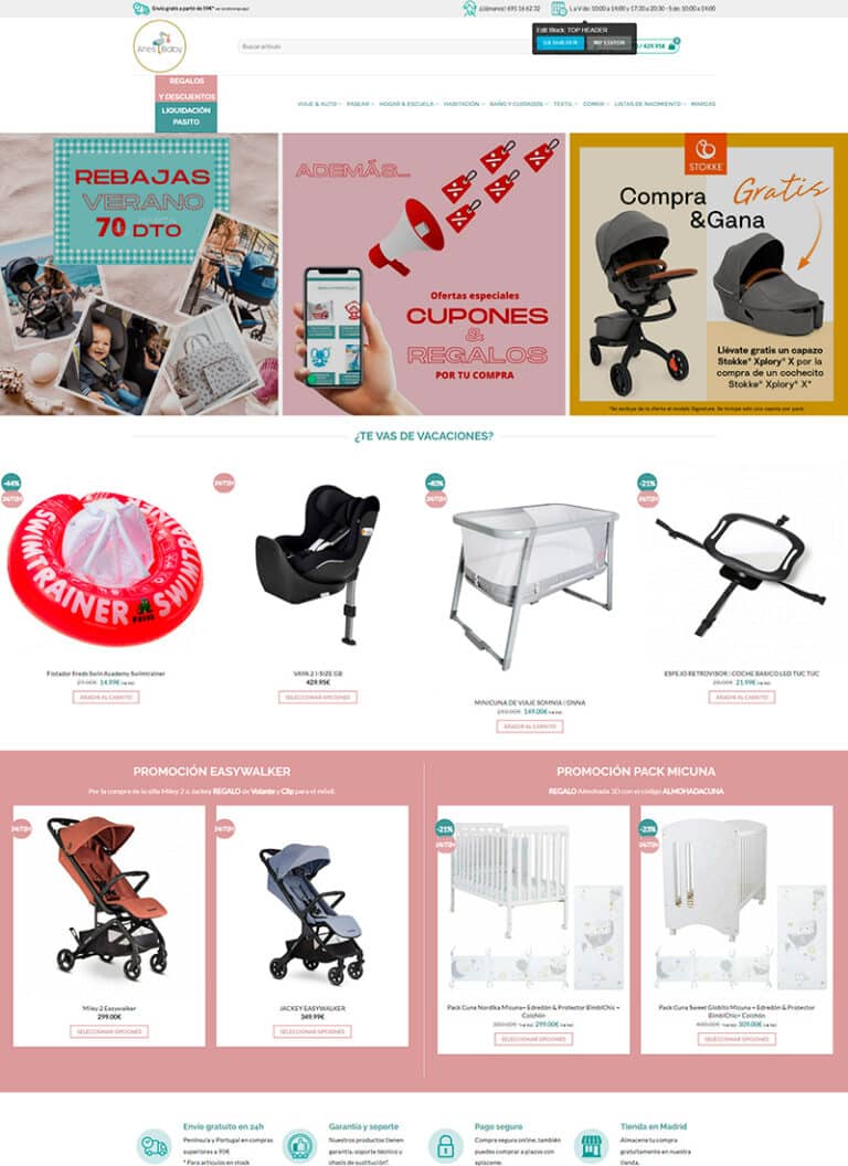 aresbaby todo para bebés